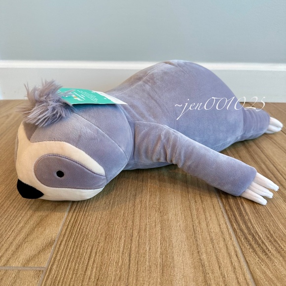 Sloth Weighted Plush Throw Pillow - Pillowfort - Picture 6 of 12